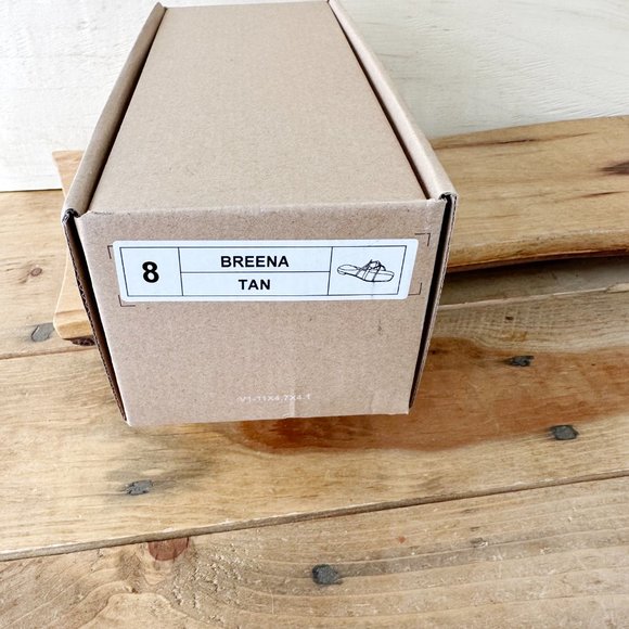 NIB Journee Collection‎ Snake Pattern Vegan Sandals - 8 - Picture 5 of 11